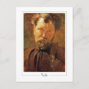 Alphonse Mucha #4 - Cartão postal de belas artes