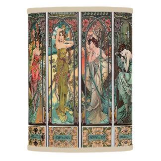 Alphonse Mucha art, art nouveau, vintage, females,