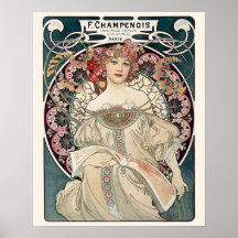 Alphonse Mucha Art Impressão | Art Nouveau Masterp