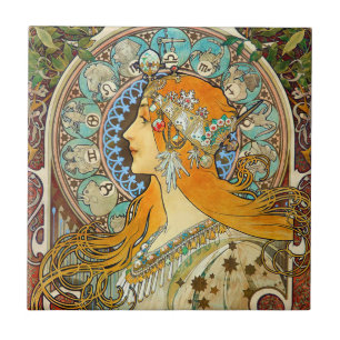 Alphonse Mucha Art Nouveau Zodiac