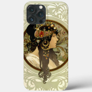 Alphonse Mucha - Byzantine Head Brunette