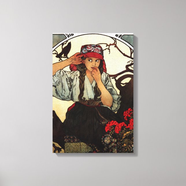 Alphonse Mucha Canvas da Morávia (Frente)