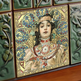 Alphonse Mucha Champagne Art Nouveau Vintage