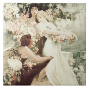 Alphonse Mucha Espírito de Primavera