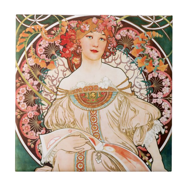 Alphonse Mucha F. Champenois Telhar (Frente)