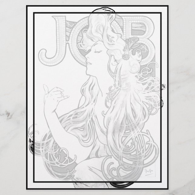 Alphonse Mucha JOB ISOGS (Frente)