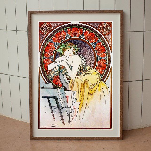 Alphonse Mucha poster vintage de arte (Criador carregado)