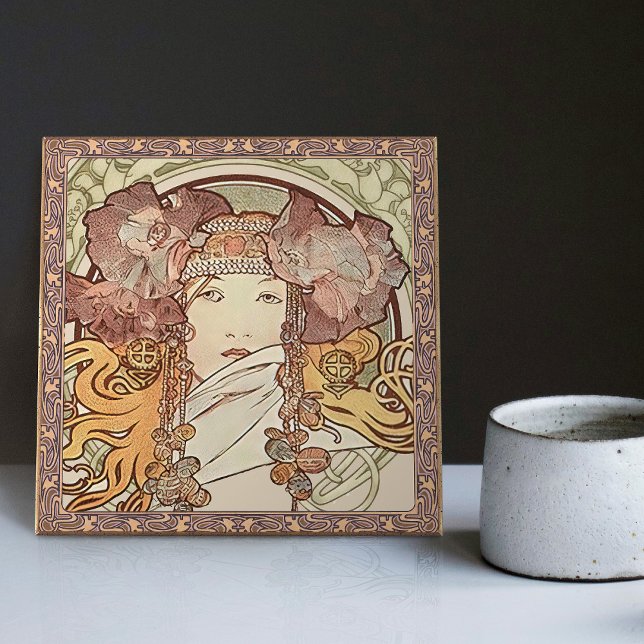 Alphonse Mucha Sarah Bernhardt Art Nouveau Vintage (Criador carregado)