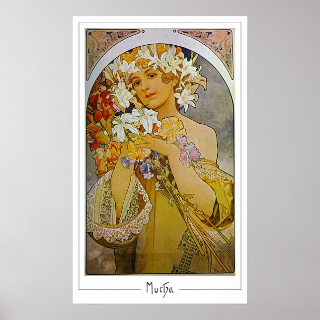 Alphonse Mucha Zedign Art Poster nº 142 (Frente)