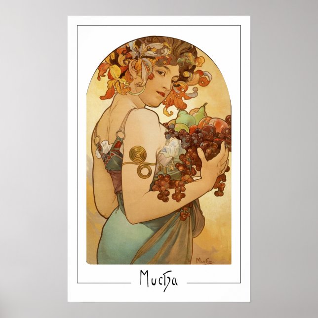 Alphonse Mucha Zedign Art Poster nº 220 (Frente)