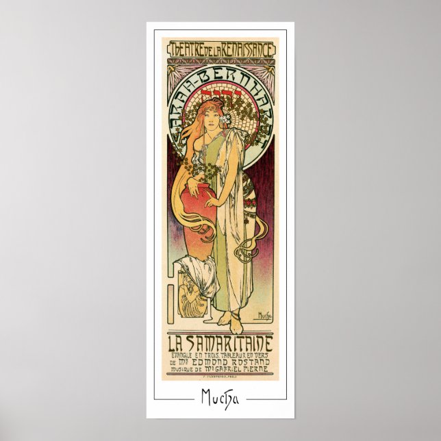 Alphonse Mucha Zedign Art Poster nº 329 (Frente)