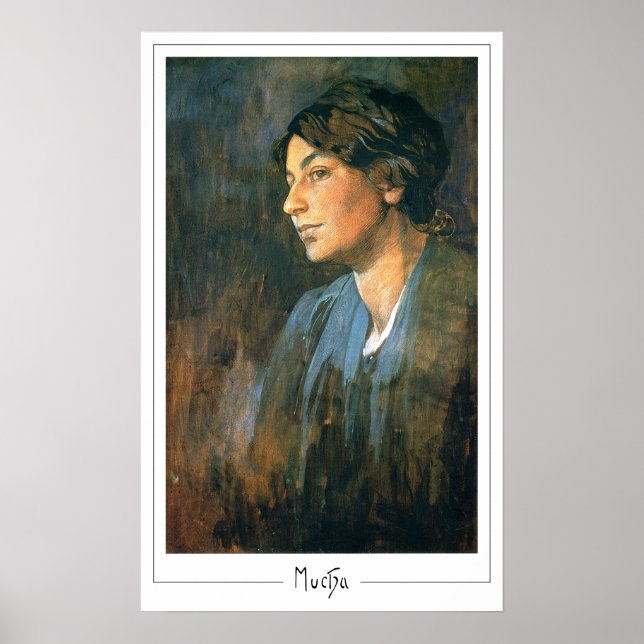 Alphonse Mucha Zedign Art Poster nº 368 (Frente)