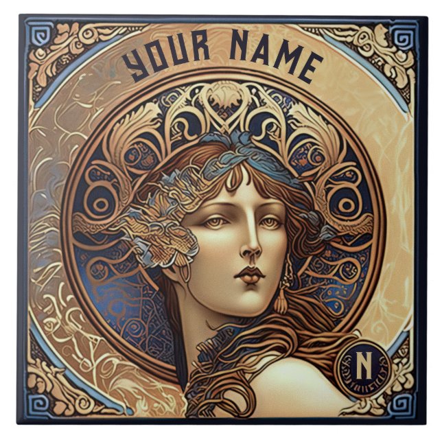 Alphonse Mucha Zodiac Wall Decor Art Nouveau (Frente)