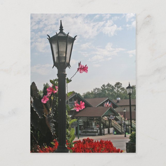 Alpino Village Helen, Cartão de Posto Georgia (Frente)