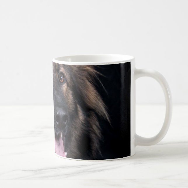 Alsatian do cão de german shepherd da caneca (Direita)