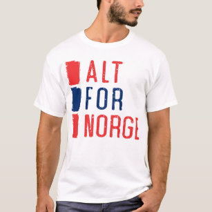 Alt para a camiseta norueguesa da divisa de Norge