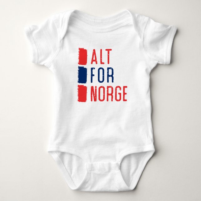 Alt para a camiseta norueguesa da divisa de Norge (Frente)