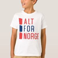 Alt Para Camiseta Norge Norueguesa De Motto