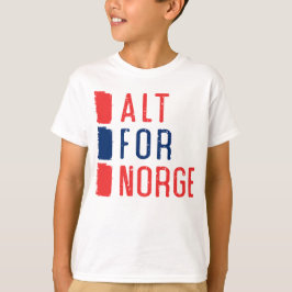 Alt Para Camiseta Norge Norueguesa De Motto