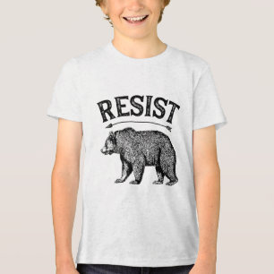 Alt U National Park Resiste Service T Shirt Bear V