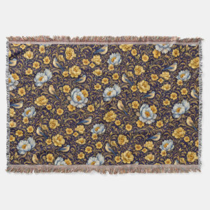 Altami Vintage Floral Birds Cobertor – Elegante