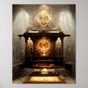 Altar 2 Dark Fantasy Art Poster