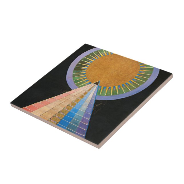 Altarpart, Grupo X, nº 1, por Hilma af Klint (Lateral)