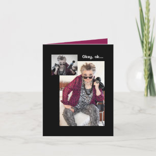 Alter Ego Perdeu Cartão de Saudação de Aniversário