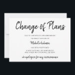 Alteração de Planos 16 Doce<br><div class="desc">Ajude os seus convidados a navegar através da sua alteração de planos sem a Alteração de Planos com 16 cartões. personalize com as suas novas informações de festas para criar um cartão do tipo que os seus amigos e familiares apreciarão muito.</div>