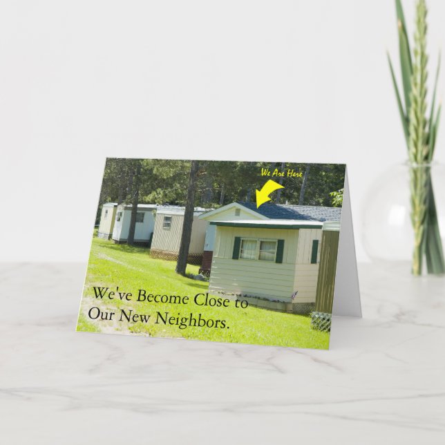 Alteração do Cartão de Endereço: Vizinhos Fechados (Frente)