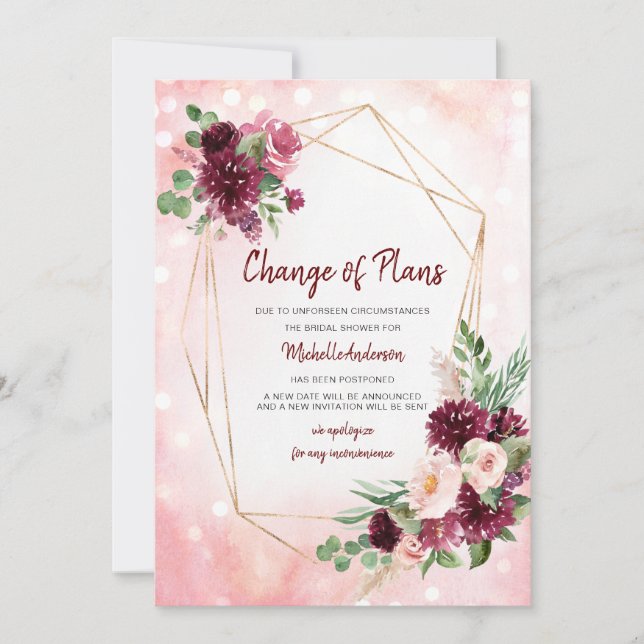 Alteração dos planos Vinho Dourado da Borgonha (Frente)