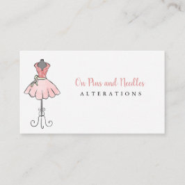 Alterações Cartão de visita