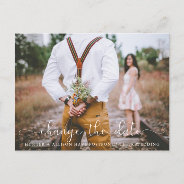 Alterar o Cartão de Data (Frente)