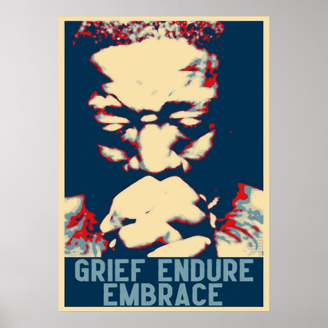 Altered Obama Hope Poster (Frente)