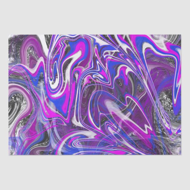 Alterna pincéis de cores de papel tecidular (Frente )