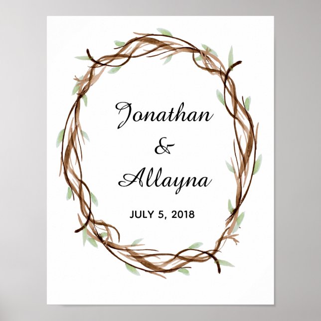 Alternativo de Livro de Convidado de Impressão Dig (Frente)