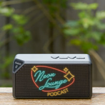 Alto-falante Bluetooth Neon Lounge Logo