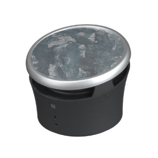 Alto Falantes Bluetooth Giz e de tinta preta azuis