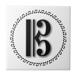 Alto ou Tenor Clef Music Note Design C Clef