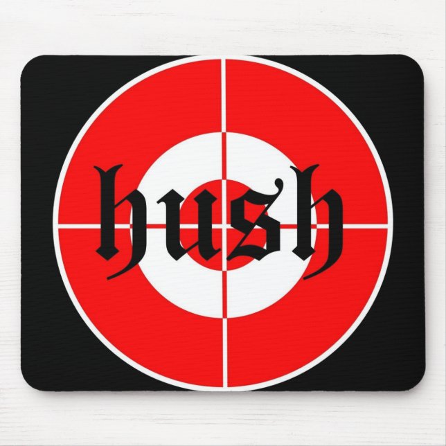 Alvo Mousepad do Hush (Frente)