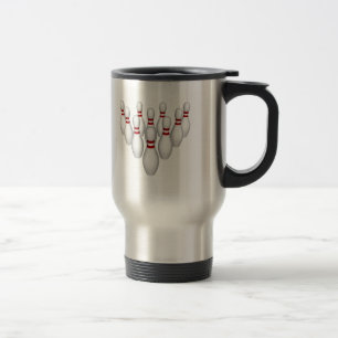 Alvos de Boliche: Modelo 3D: Caneca de Viagem
