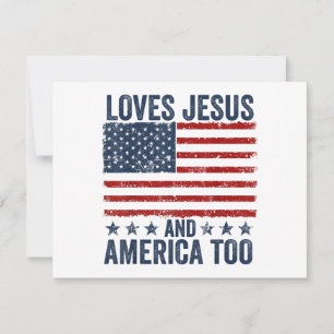 Ama Jesus e América a Deus, cristão 4º de J