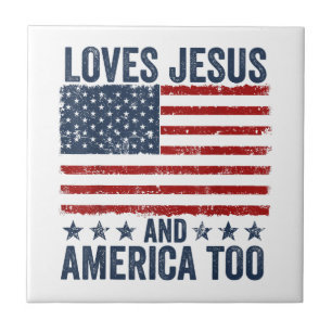 Ama Jesus e América a Deus, cristão 4º de J