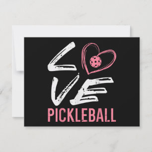Ama Pickleball Coração Picle Ball Mulheres Meninas
