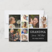 Ama Sua Avó | Colagem de Fotografias e RSVP de Tex