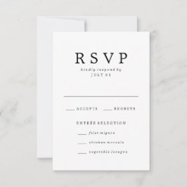 Amado | Cartões RSVP De Casamento