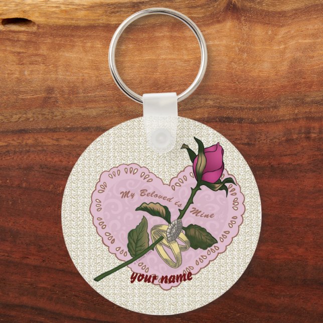 Amado chaveiro de Rosa de Minas (Frente)