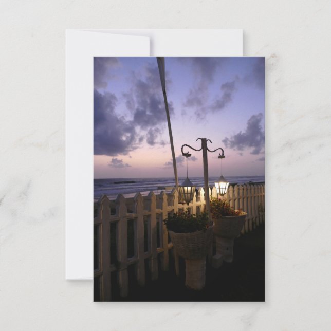 Amanhecer na praia (Frente)
