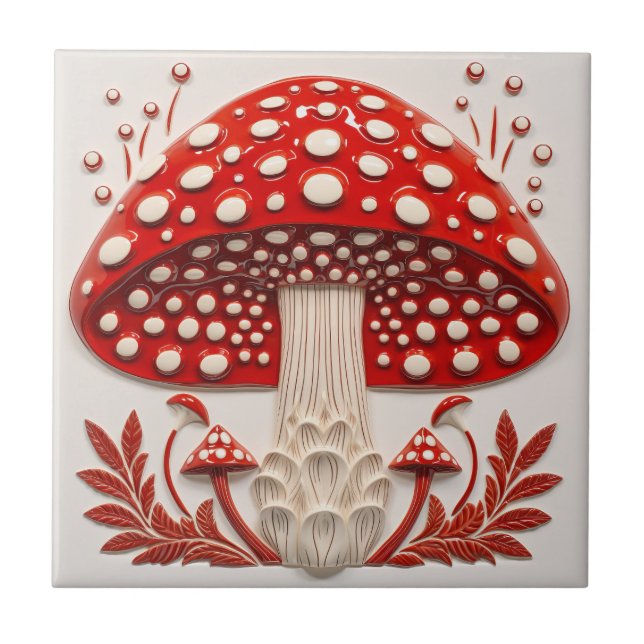 Amanita Muscaria Vermelha Selvagem Efeito Cogumelo (Frente)