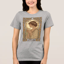 Amante de Café e Ilustração Art Nouveau da Naturez